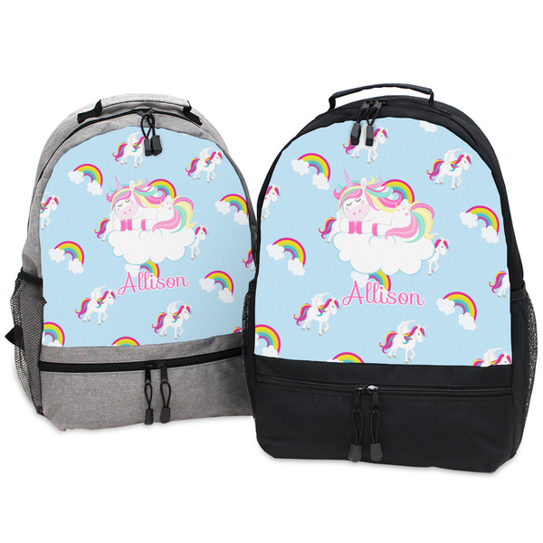 Rainbows and Unicorns Large Backpacks - Both