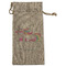 Rainbows and Unicorns Large Burlap Gift Bags - Front