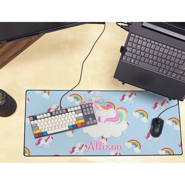 Rainbows and Unicorns Large Gaming Mats - LIFESTYLE