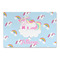 Rainbows and Unicorns Large Rectangle Car Magnet (Personalized)