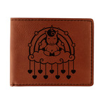 Rainbows and Unicorns Leatherette Bifold Wallet - Single Sided