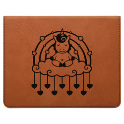 Rainbows and Unicorns Leatherette 4-Piece Wine Tool Set