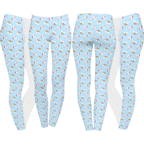 Rainbows and Unicorns Leggings Turn Around - Apvl
