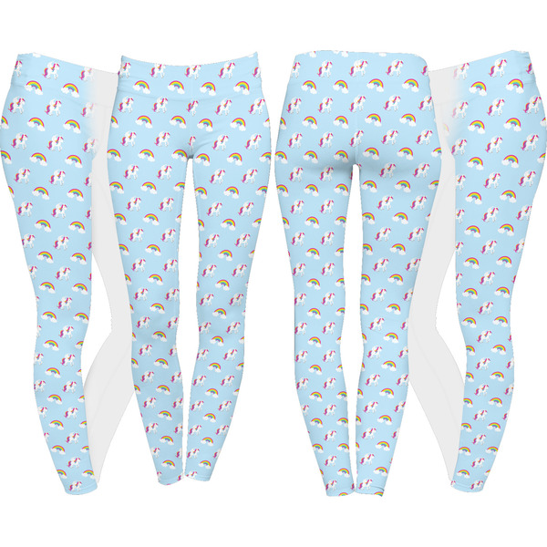 Rainbows and Unicorns Leggings Turn Around - Apvl