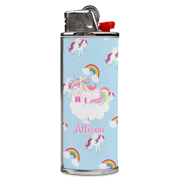 Custom Rainbows and Unicorns Case for BIC Lighters (Personalized)