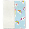 Rainbows and Unicorns Linen Placemat - Folded Half