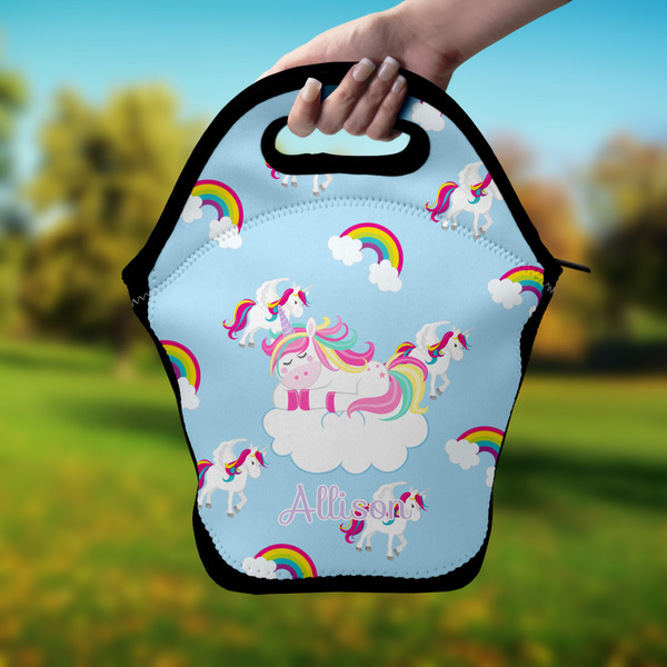 Rainbows and Unicorns Lunch Bag - Hand