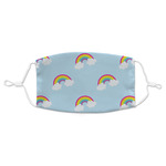 Rainbows and Unicorns Adult Cloth Face Mask - Standard
