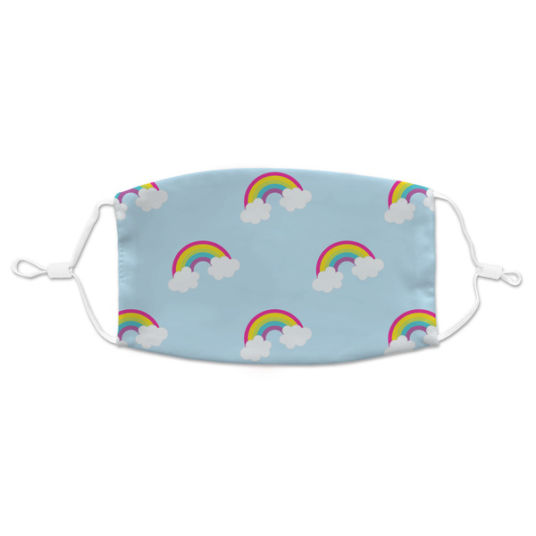 Custom Rainbows and Unicorns Adult Cloth Face Mask - Standard