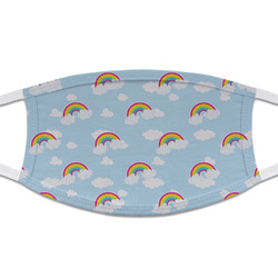 Rainbows and Unicorns Cloth Face Mask (T-Shirt Fabric)