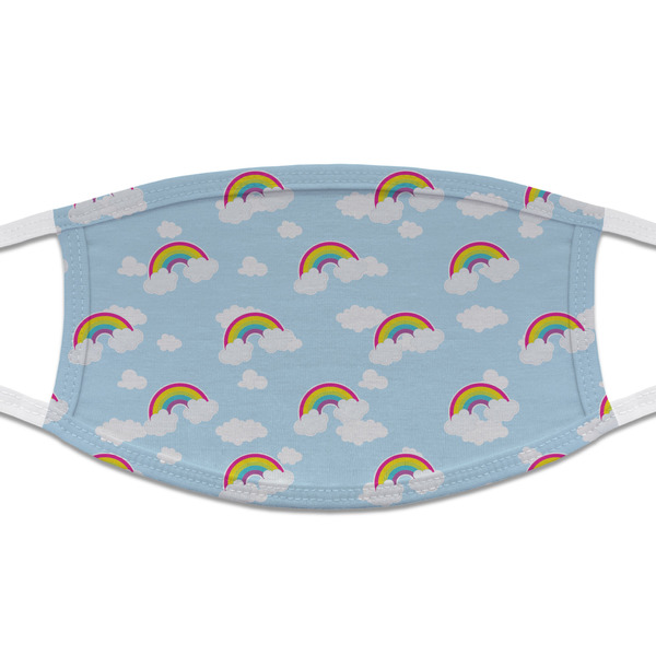 Custom Rainbows and Unicorns Cloth Face Mask (T-Shirt Fabric)