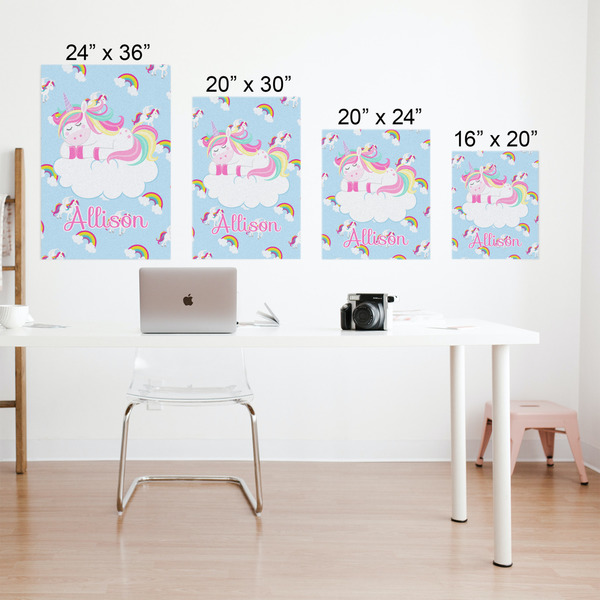 Rainbows and Unicorns Matte Poster - Sizes