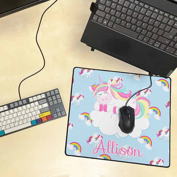 Rainbows and Unicorns Medium Gaming Mats - LIFESTYLE
