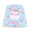 Rainbows and Unicorns Poly Film Empire Lampshade - Front View