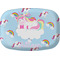 Rainbows and Unicorns Melamine Platter (Personalized)