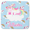 Rainbows and Unicorns Memory Foam Bath Mat 48 X 48