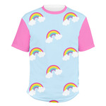 Rainbows and Unicorns Men's Crew T-Shirt - Medium