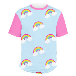 Rainbows and Unicorns Men's Crew T-Shirt - 2X Large