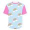 Rainbows and Unicorns Men's Crew T-Shirt - 3X Large