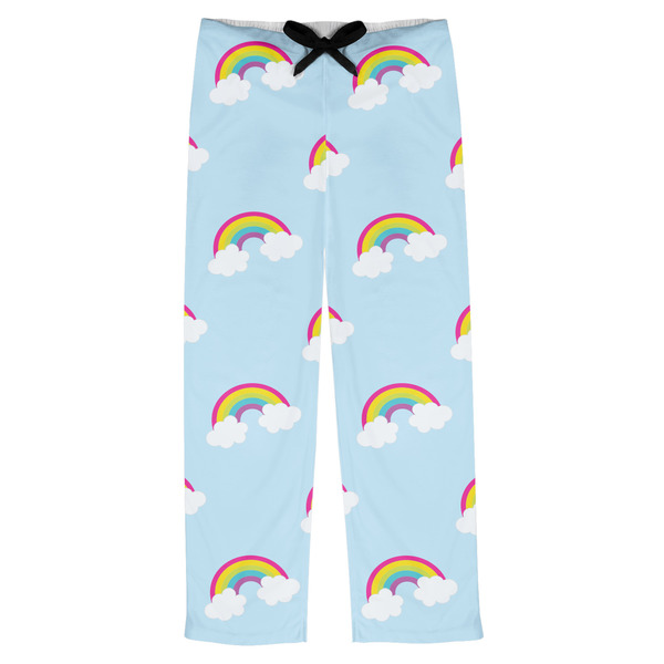 Custom Rainbows and Unicorns Mens Pajama Pants - S