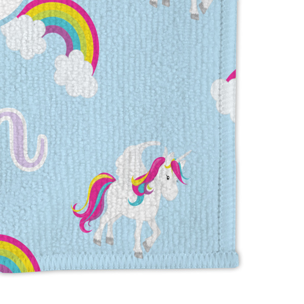 Rainbows and Unicorns Microfiber Dish Rag - DETAIL