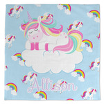 Rainbows and Unicorns Microfiber Dish Towel (Personalized)
