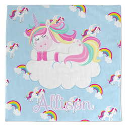 Rainbows and Unicorns Microfiber Dish Towel (Personalized)