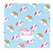 Rainbows and Unicorns Microfiber Dish Rag - Front/Approval