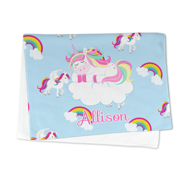Rainbows and Unicorns Microfiber Dish Towel - FOLDED HALF