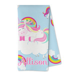 Rainbows and Unicorns Kitchen Towel - Microfiber (Personalized)