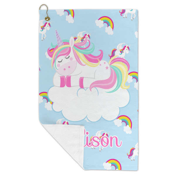 Rainbows and Unicorns Microfiber Golf Towels - FOLD