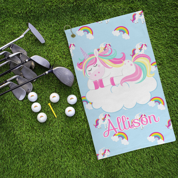 Rainbows and Unicorns Microfiber Golf Towels - LIFESTYLE