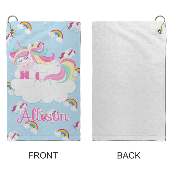 Rainbows and Unicorns Microfiber Golf Towels - Small - APPROVAL