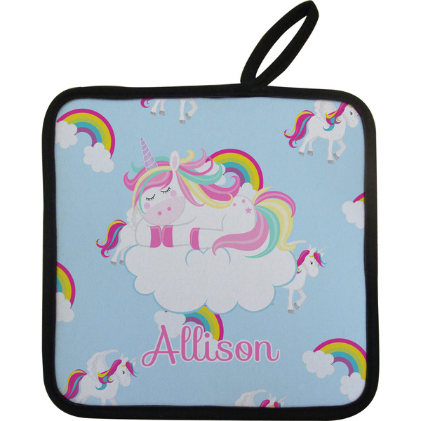 Rainbows and Unicorns Neoprene Pot Holder