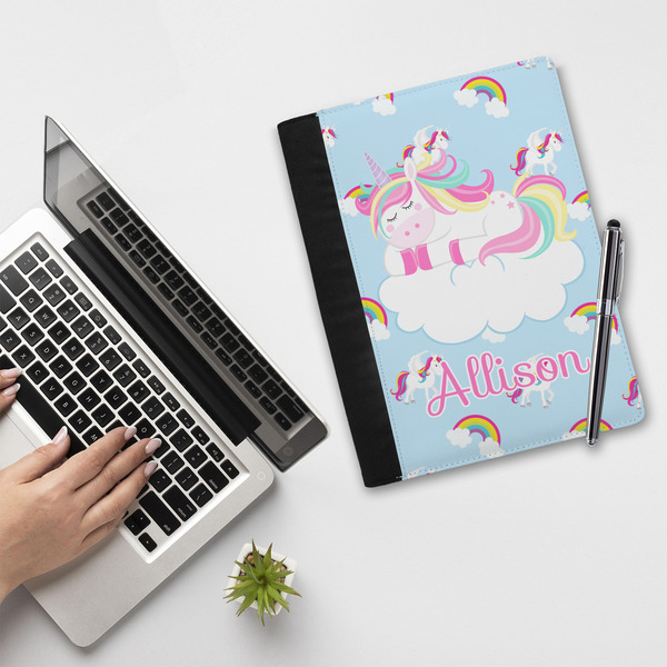 Rainbows and Unicorns Notebook Padfolio - LIFESTYLE (large)