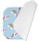 Rainbows and Unicorns Octagon Placemat - Single front (folded)