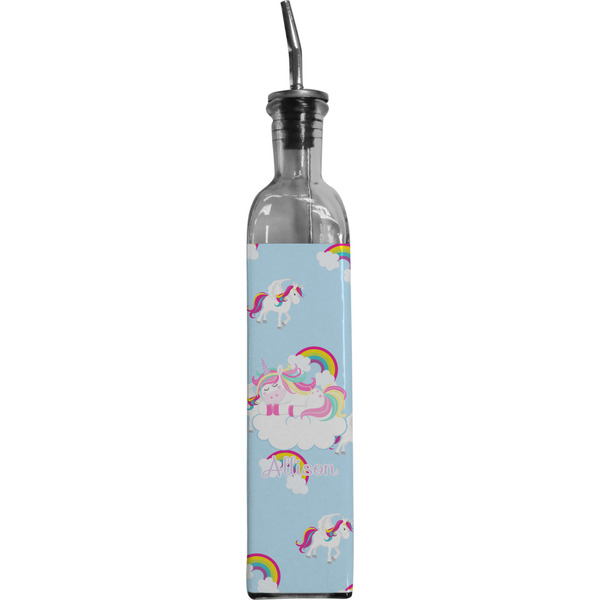 Custom Rainbows and Unicorns Oil Dispenser Bottle w/ Name or Text