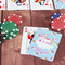 Rainbows and Unicorns On Table with Poker Chips