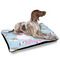 Rainbows and Unicorns Outdoor Dog Beds - Large - IN CONTEXT
