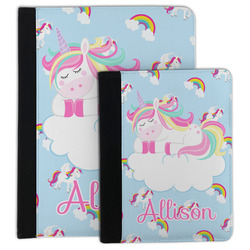Rainbows and Unicorns Padfolio Clipboard (Personalized)