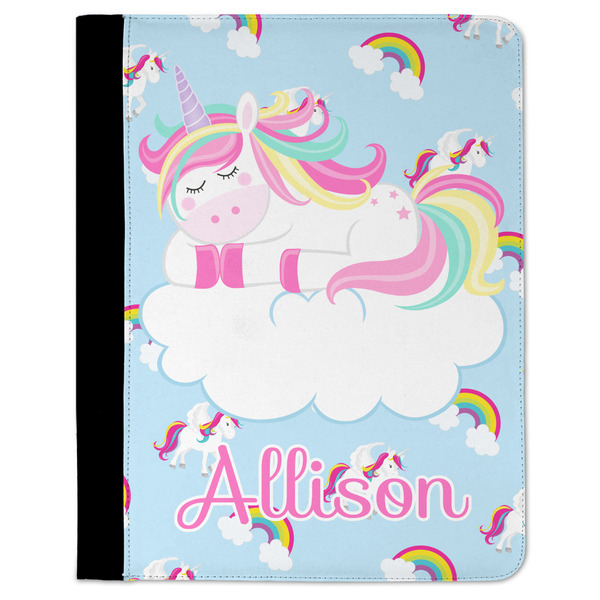 Custom Rainbows and Unicorns Padfolio Clipboard (Personalized)