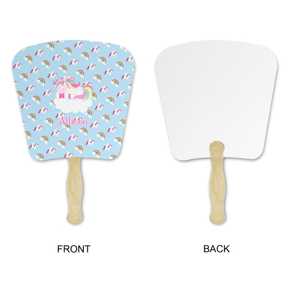 Rainbows and Unicorns Paper Fans - Approval