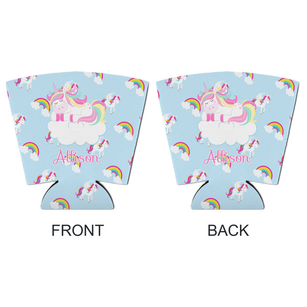 Rainbows and Unicorns Party Cup Sleeves - with bottom - APPROVAL