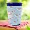 Rainbows and Unicorns Party Cup Sleeves - with bottom - Lifestyle