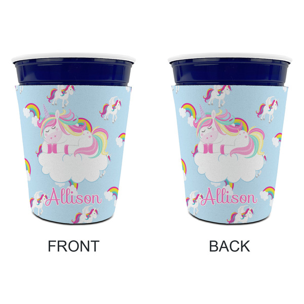 Rainbows and Unicorns Party Cup Sleeves - without bottom - Approval