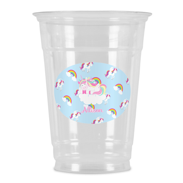 Custom Rainbows and Unicorns Party Cups - 16oz (Personalized)