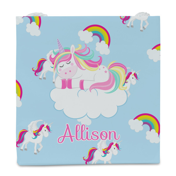 Rainbows and Unicorns Party Favor Gift Bag - Gloss - Front