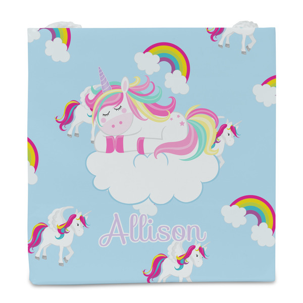 Rainbows and Unicorns Party Favor Gift Bag - Matte - Front