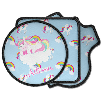 Rainbows and Unicorns Iron on Patches (Personalized)