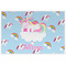Rainbows and Unicorns Personalized Placemat (Front)